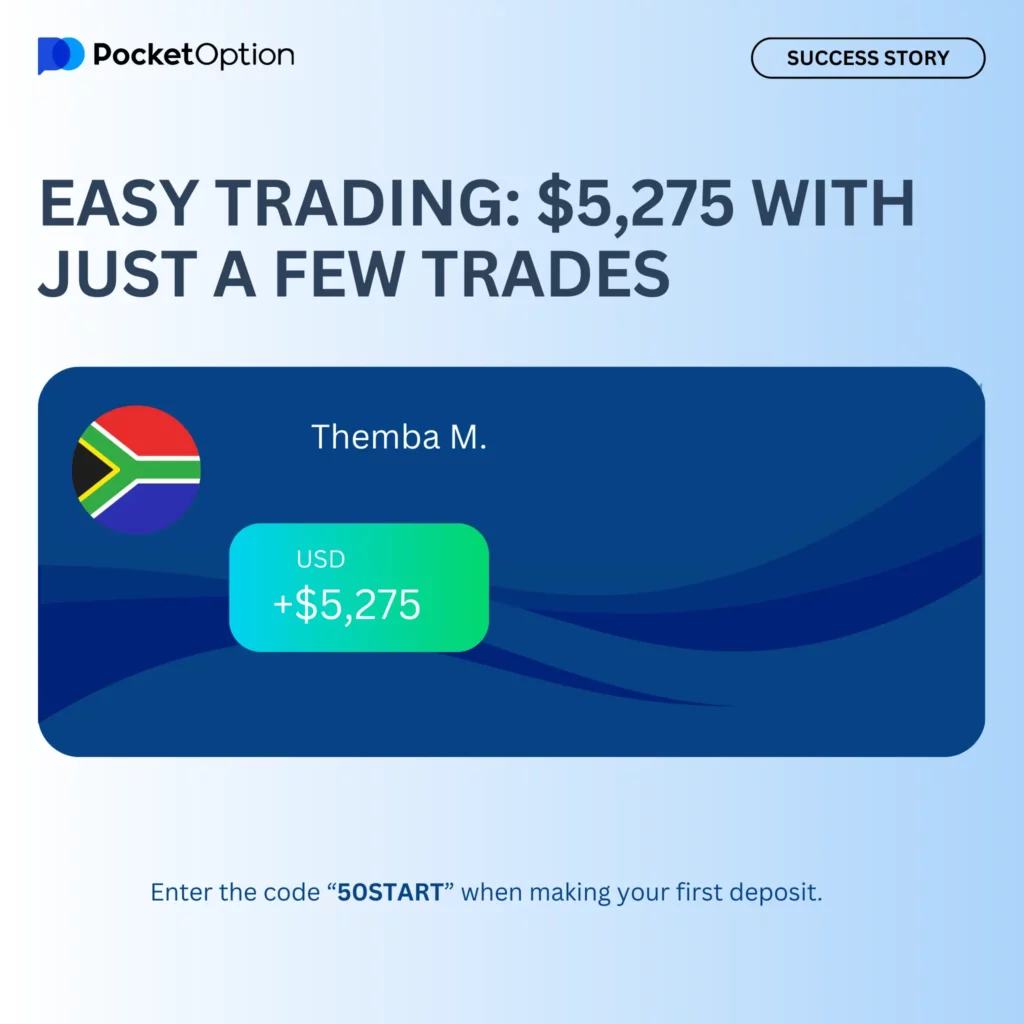 Sccess story of South African trader.